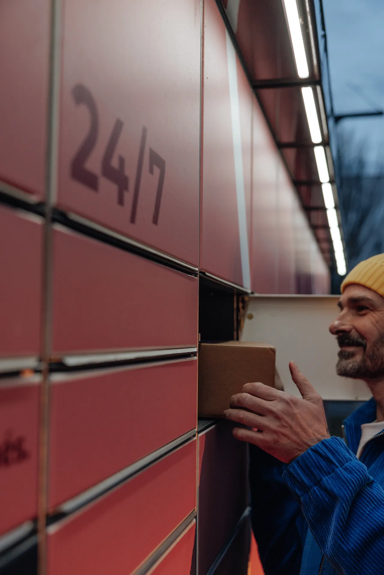 Locker ouvert - Mondial Relay
